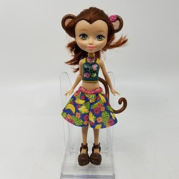 Enchantimals Merit Monkey Doll 6.50 in Mattel Toy Fashion Doll 2016 - Picture 2 of 8